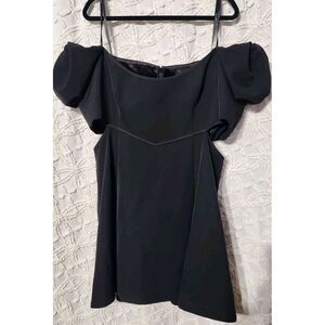 Ever‎ New Melbourne Dress Womens AUS 18 / US 14 Witchy Glam Puff Sleeve Sexy
